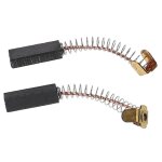 Vhbw 2x balais de charbon 4 x 5 x 16 mm compatible avec pfaff 809, 808, 807, 93, 297, 92, 296, 91, 295, ...