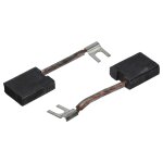 Vhbw 2x balais charbon 6, 3 x 16 x 20 mm compatible avec black & decker pag 620ls, 622ls, 822, 622, 820, ...