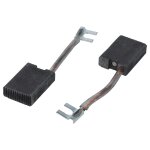 Vhbw 2x balais charbon 6, 3 x 16 x 22, 5 mm compatible avec festool ag 230 - 26 r scie circulaire, meuleuse ...
