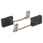 Vhbw 2x balais charbon 6, 3 x 16 x 22 mm remplace black & decker 907614 pour meuleuse d'angle