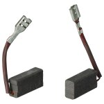 Vhbw 2x balais de charbon 6 x 10 x 18, 5 mm compatible avec hilti te 54, te 55, te 505 marteau piqueur ...