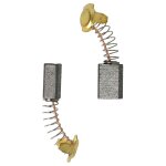 Vhbw 2x balais charbon 7 x 11 x 17 mm compatible avec invacare g50 scooter + ressort