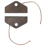 Vhbw 2x balais de charbon compatible avec miele t440c expert, exquisit, exquisit 400 k, meteor s�che ...