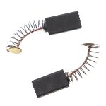 Vhbw 2x balais de charbon pour moteur 16 x 8 x 5mm compatible avec bosch gex 125 ac, gex 125 ave, gex ...