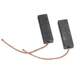 Vhbw 2x balais de charbon pour moteur 27 x 9 x 6mm compatible avec flymo e52s, e minimo, le, xe28, xe30 ...