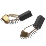 Vhbw 2x balais de charbon pour moteur 6, 25 x 8 x 16mm compatible avec metabo ba 6100, bad 665, bae 0666, ...