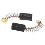 Vhbw 2x balais de charbon pour moteur 6, 3 x 6, 3 x 15, 5mm compatible avec bosch pst 55 pe, pst 58 pe, ...