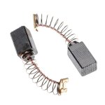 Vhbw 2x balais de charbon pour moteur 6, 5 x 7, 5 x 12mm compatible avec hitachi w6sa1, w6sc, w6v, w6v1, ...