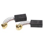 Vhbw 2x balais de charbon pour moteur 6, 55 x 9 x 17mm compatible avec hitachi g12se, g12se2, g13sb2, ...