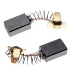 Vhbw 2x balais de charbon pour moteur 7 x 11 x 16, 5mm compatible avec hitachi h41mb, km12sc, km12vc, ...