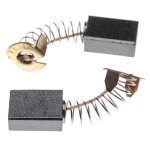 Vhbw 2x balai de charbon pour moteur lectrique 6, 5 x 13, 5 x 17mm compatible avec makita 9607nb, 9609nb, ...