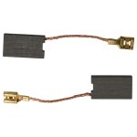 Vhbw 2x balais de charbon pour moteur compatible avec hitachi / hikoki g18st, g18sw2, g23st, g23sw2 meuleuse ...
