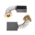 Vhbw 2x balais de charbon pour moteur compatible avec makita hr3850b, hr3850k, hr4500c, hr6000k, lh1040 ...