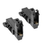 Vhbw 2x balais de charbon pour moteur avec support compatible avec bauknecht wa9650wsb, wa9652ws, wa96541ws, ...