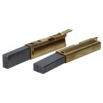 Vhbw 2x balais charbon compatible avec parkside pnts 30 / 4 aspirateur industriel, cireuse � aspiration ...