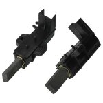 Vhbw 2x balais de charbon avec support compatible avec indesit wixl103 f054767, wixl104 f053792, wixl105 ...