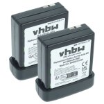 Vhbw 2x batterie compatible avec alan midland 73 - 30 radio talkie - walkie (1000mah, 6v, nimh)