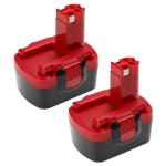 Vhbw 2x batterie compatible avec bosch 3660k, 4 ve, ahs 41, gdr 14. 4v, 52314, 53514, csd 14, 3670, 4 ...