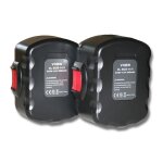 Vhbw 2x batterie compatible avec cyklop cht 300 outil �lectrique (3000 mah, nimh, 14, 4 v)