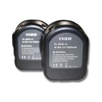 Vhbw 2x batteries compatible avec dewalt dw927k2, dw927k - 2, dw927kv - 2, dw930, dw930k, dw940k outil ...