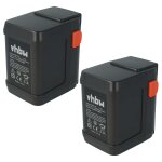 Vhbw 2x batteries compatible avec gardena taille haie easycut 42 accu (8870 - 20), easycut 46 (8871 - ...