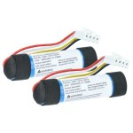 Vhbw 2x batterie compatible avec harman / kardon onyx studio 7 haut - parleurs, enceintes portatives ...