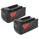 Vhbw 2x batterie compatible avec hilti wsc 7. 25 - a36, te 7a, te7a outil �lectrique (5000 mah, li - ...