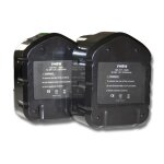 Vhbw 2x batteries compatible avec hitachi ds 12dm, ds12dm2, ds 12dm2, ds12dv, ds 12dv, ds12dvb outil ...