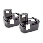 Vhbw 2x batterie compatible avec hitachi ub 18dl, rb 18dl, ub 18d, wh 18dfl, kc 18da, wh 18dmr, wh 18dl ...