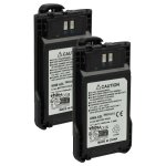 Vhbw 2x batterie compatible avec kenwood tk - u100 radio talkie - walkie (1000mah, 7, 4v, li - ion) - ...