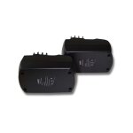 Vhbw 2x batterie compatible avec metabo ula9. 6 - 18, sbz 14. 4 impuls, bsz 14. 4 impuls, bsz 14. 4 outil ...