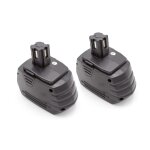 Vhbw 2x batterie rechargeable nimh 1500mah (18v) pour outils �lectriques hilti sfh181 - a, sfh181a, sfl ...