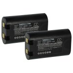 Vhbw 2x batterie remplacement pour 3m pl - 200 - bat pour imprimante, scanner, imprimante d'tiquettes ...