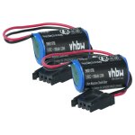 Vhbw 2x batterie remplacement pour allen bradley 1770 - xr, 1770 - xo, 1770 - xy, 1770 - xyc, 1770 - ...