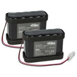 Vhbw 2x batterie remplacement pour besam 33550475, 550473, 45a020ba00004 pour motorisation de porte ou ...