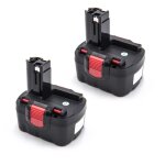 Vhbw 2x batterie remplacement pour bosch 2 607 335 276, 2 607 335 432, 2 607 335 431, 2 607 335 418 pour ...
