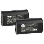 Vhbw 2x batterie remplacement pour dymo s0895880, s0915380, 14430, 1758458 pour imprimante, scanner, ...