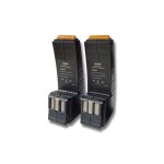 Vhbw 2x batterie remplacement pour festo festool fs1224 pour outil �lectrique (2100 mah, nimh, 12 v)