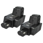 Vhbw 2x batterie remplacement pour hilti bp72, bp60, 331530, bp40 pour outil �lectrique (2000 mah, nimh, ...