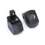 Vhbw 2x batteries remplacement pour hilti sfb150, sfb155 pour outil lectrique (3300 mah, nimh, 15, 6 ...