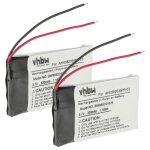 Vhbw 2x batterie remplacement pour jabra ahb582035pr - 03 pour poste mains - libres, tlphone de confrence ...