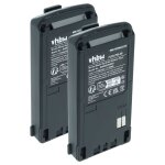 Vhbw 2x batterie remplacement pour kenwood pb - 39h, pb - 39, pb - 38 pour radio talkie - walkie (1100mah, ...