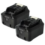 Vhbw 2x batterie remplacement pour makita 197396 - 9, 197402 - 0, 197406 - 2, 632f39 - 7, 197390 - 1, ...