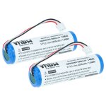 Vhbw 2x batterie remplacement pour marshall c406a5 pour haut - parleurs, enceintes portatives (3200mah, ...