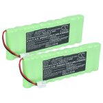 Vhbw 2x batterie remplacement pour roto 2412 - 3011, gp210aahcb10bmx pour motorisation de volet, porte, ...