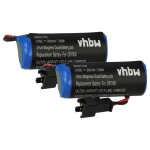Vhbw 2x batterie remplacement pour sanyo cr8. l, cr8. lhc pour plc contr�leur logique programmable (2600mah, ...