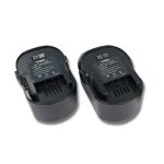 Vhbw 2x batterie remplacement pour wrth 0700980420, 0700980425 pour outil lectrique (3000 mah, nimh, ...