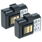 Vhbw 2x batterie remplacement pour zebra at16004, btry - mpp - 34ma1 - 01 pour imprimante, scanner, imprimante ...