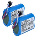 Vhbw 2x batterie remplacement pour zebra bt17790 - 1, bt17790 - 2, ak18353 - 1 pour imprimante, scanner, ...