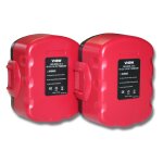Vhbw 2x batterie compatible avec spit hdi 244 outil lectrique (1500 mah, nimh, 14, 4 v)